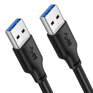 CABLETIME καλώδιο USB CT-C160-U3-AMAMN, 5 Gbps, 1m, μαύρο
