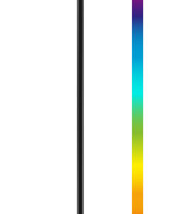 GOOBAY επιτραπέζιο φωτιστικό 76573, RGBW, dimmable, επαναφορτιζόμενο, έως 122.3cm ύψος, μαύρο