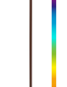 GOOBAY επιτραπέζιο φωτιστικό 76574, RGBW, dimmable, επαναφορτιζόμενο, έως 122.3cm ύψος, χάλκινο