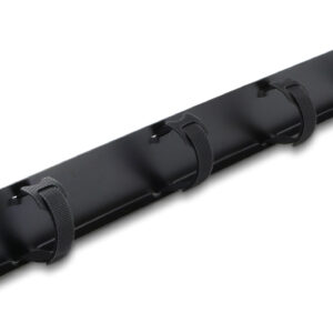 DELOCK cable management panel 91067 για rack 19", 1U, βάθος 44.2mm, μεταλλικό, μαύρο