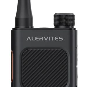 ALERVITES ασύρματος πομποδέκτης AT2, 2W, UHF 400-480MHz, Bluetooth, γκρι