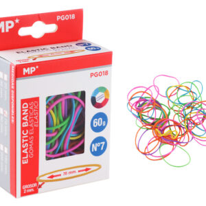 MP λαστιχάκια συσκευασίας PG018, No7, 2x70mm, 60g, χρωματιστά