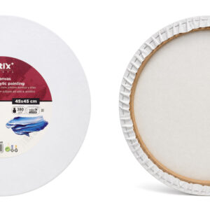ARTIX PAINTS καμβάς τελάρο ζωγραφικής PP97-4545, 45x45cm, 380gr/m², λευκός