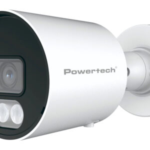 POWERTECH υβριδική κάμερα CCTV PT-1583 με μικρόφωνο & Full Color λειτουργία, 5MP, 2.8mm, IP67