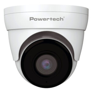POWERTECH υβριδική κάμερα CCTV PT-1587 με μικρόφωνο & υπέρυθρα, 5MP, 2.8mm, IP66