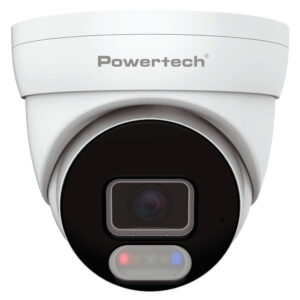 POWERTECH IP κάμερα PT-1593 με μικρόφωνο & Full Color λειτουργία, 8MP, 2.8mm, PoE, IP67